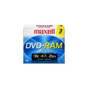 Maxell DVD RAM Type II Media Electronics