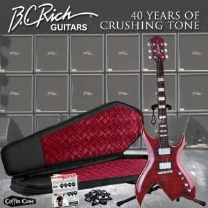  in Dragon Blood Finish Electric Guitar Kit   Includes Guitar 