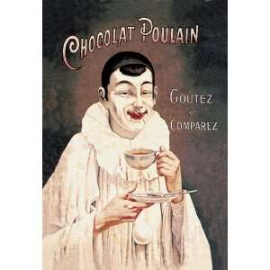  Chocolat Poulain Taste and Compare 24X36 Canvas