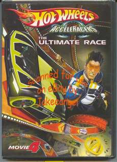 Hot Wheels Acceleracers Movie 4 Ultimate Race DVD New  