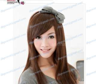 Lady Clip on Bang Fringe Hair Extension M 4 HOT  