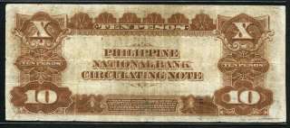 Philippines 1921, 10 Pesos, P54  