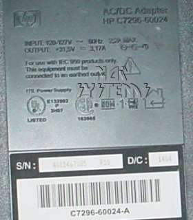 Original HP AC/DC Power Adapter for HP OfficeJet 7100, 7110 