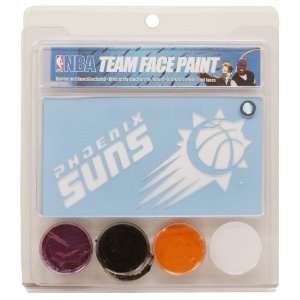    NBA Phoenix Suns Face Paint with Stencils