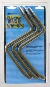 Ameristep Step Up Screw In Tree Steps 3 Pack  