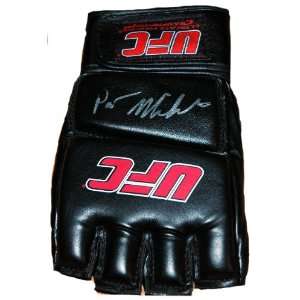  Pat Miletich Autographed UFC Glove Sports Collectibles