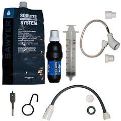 Sawyer All in One Water Filtration Kit   Great Camping Water Filter 