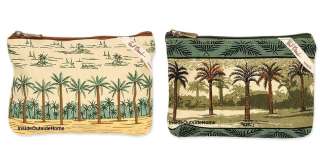 Paul Brent Beach Palm Tree Organizer Makeup Craft Bags  