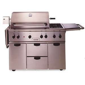  Thermador 48 Inch Freestanding Gas Grill LP Patio, Lawn 