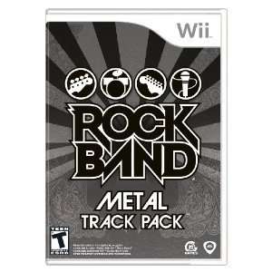  Wii Metal Track Pack Bundle (Game + Guitar) Everything 