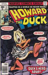 Howard The Duck #12 HG 1st KISS 1977 Marvel FREE SHIP  
