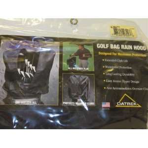  Black Golf Bag Rain Hood