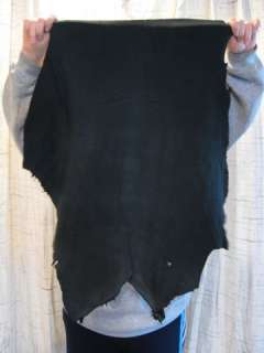 Black Deerskin Leather Hide 4 Native SASS SCA LARP Crafts Taxidermy 