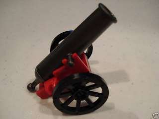 Lego NEW Dark Gray SHOOTING Cannon w/ Base & Wheels  