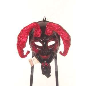   Item Black Halloween Diavolo 4 Devil Venetian Mask