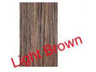 Lady Long Straight Clip On Hair Extensions Light Brown FZ138