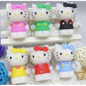  4GB Cute Black Hello Kitty Style USB flash drive with 