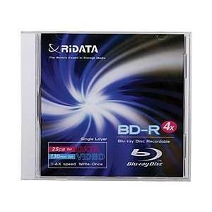   Write once Recordable Blu ray Media Disc in Jewel Case Electronics