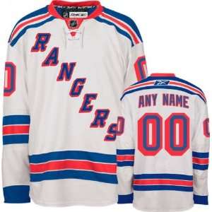  York Rangers NHL Jerseys ANY NAME&NUMBER White Jersey Size 52 / 2012 