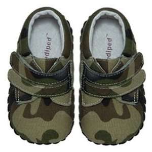  Pediped Baby Boy Shoes   Ethan in Camouflage (Size=M:(12 