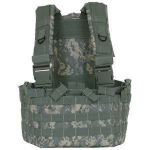   Hunting Commando Chest Molle Web Pals System Vest Rig with 6 Mag Ammo