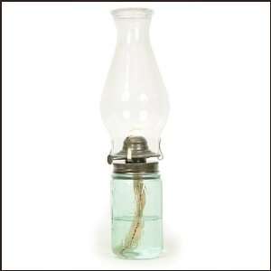  Pint Mason Jar Hurricane Oil Lamp