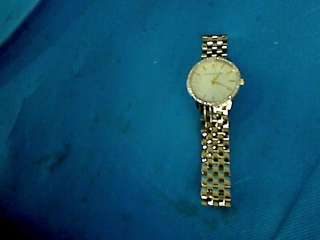 Michael Kors Quartz, Gold Etched Dial with Goldtone Band   Women Watch 