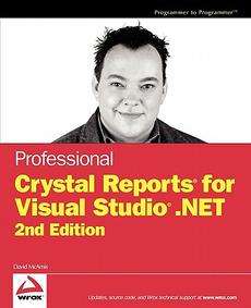   Crystal Reports for Visual Studio .Net NEW 9780764557309  