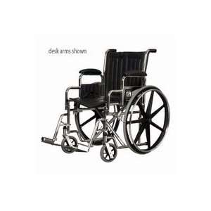  Everest & Jennings Traveler Wheelchair   18 Wide x 16 Deep 