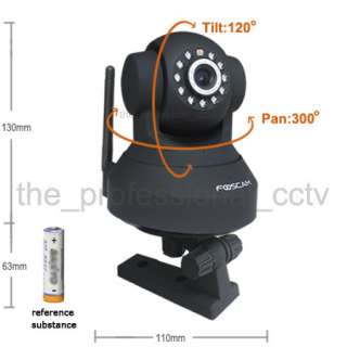 Foscam CCTV WiFi Wireless Pan/Tilt IR IP Camera FI8918W  