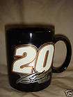 NASCAR Tony Stewart Coffee Mug w/ Pewter & Enamel #20