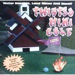 twisted mini golf is a mini golf game for 1 to 4 players in the game 