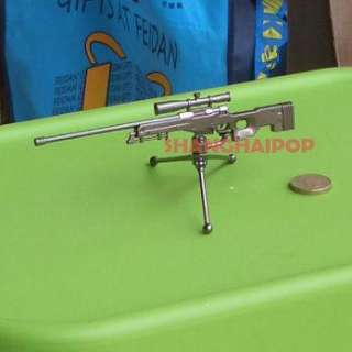 AWP Model Gun Metal Sniper Rifle Toy Game Gift Kit  