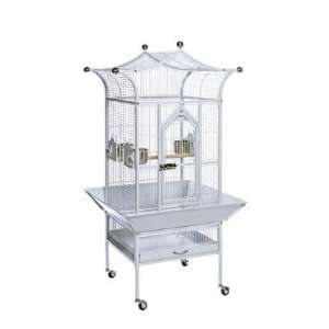   Signature Series Small Royalty Wrought Iron Bird Cage: Pet Supplies