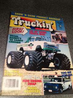 Mint Skoal Bandit Monster Truck Truckin Magazine May 1985  