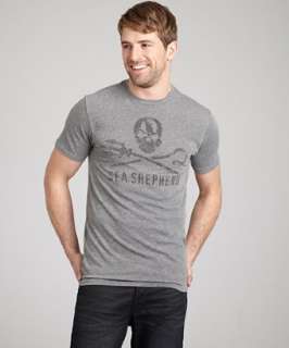 Chaser LA grey cotton blend Sea Shepherd graphic t shirt   