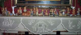 Goebel Berta Hummel 22 piece nativity creche set manger scene 5 6 inch 