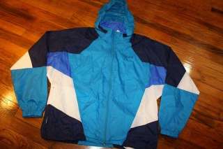 vtg 90s NIKE WINDRUNNER hoodie nylon windbreaker jacket * vented 