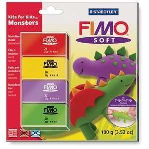   Soft, Monsters Kit Staedtler Fimo Soft Kits for Kids 