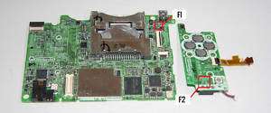 Nintendo DSi Mainboard Motherboard Fuses Repair DIY  