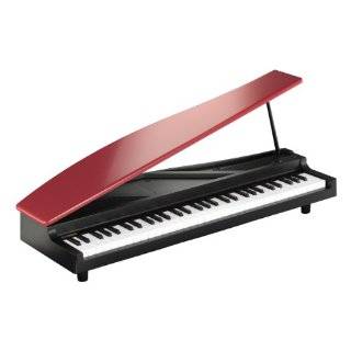 Korg MicroPiano 61 Key Compact Digital Piano, Red Top by Korg