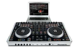 Numark N4 4 Deck Digital Pro DJ Software Controller & Mixer w/ Serato 