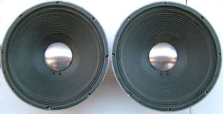 Pair JBL D 130 15 Speakers Vintage Lancing 8 ohm Woofer Drivers 5 Day 