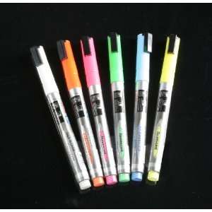  Set of 6 Liquid Chalk Neon Markers for Write on LED Board 