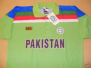 PAKISTAN WORLD CUP 1992 CRICKET SHIRT JERSEY XL NEW  
