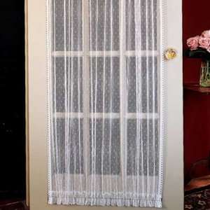  Point Desprit Lace 36 Long Door Curtain Panel By D 