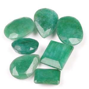   Emerald Mixed Shape Loose Gemstone Lot Aura Gemstones Jewelry