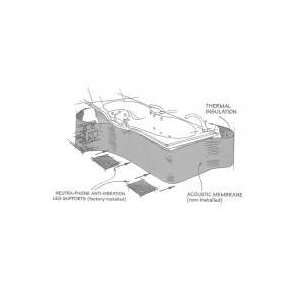  Maax OPT10096 Maax Thermo Acoustic Tub Surround OPT10096 