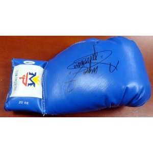  Manny Pacquiao Autographed Blue Team Pacquiao Boxing Glove 
