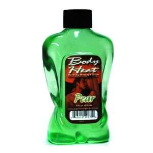  Body Heat Pear Warming Massage Oil 8oz Health & Personal 